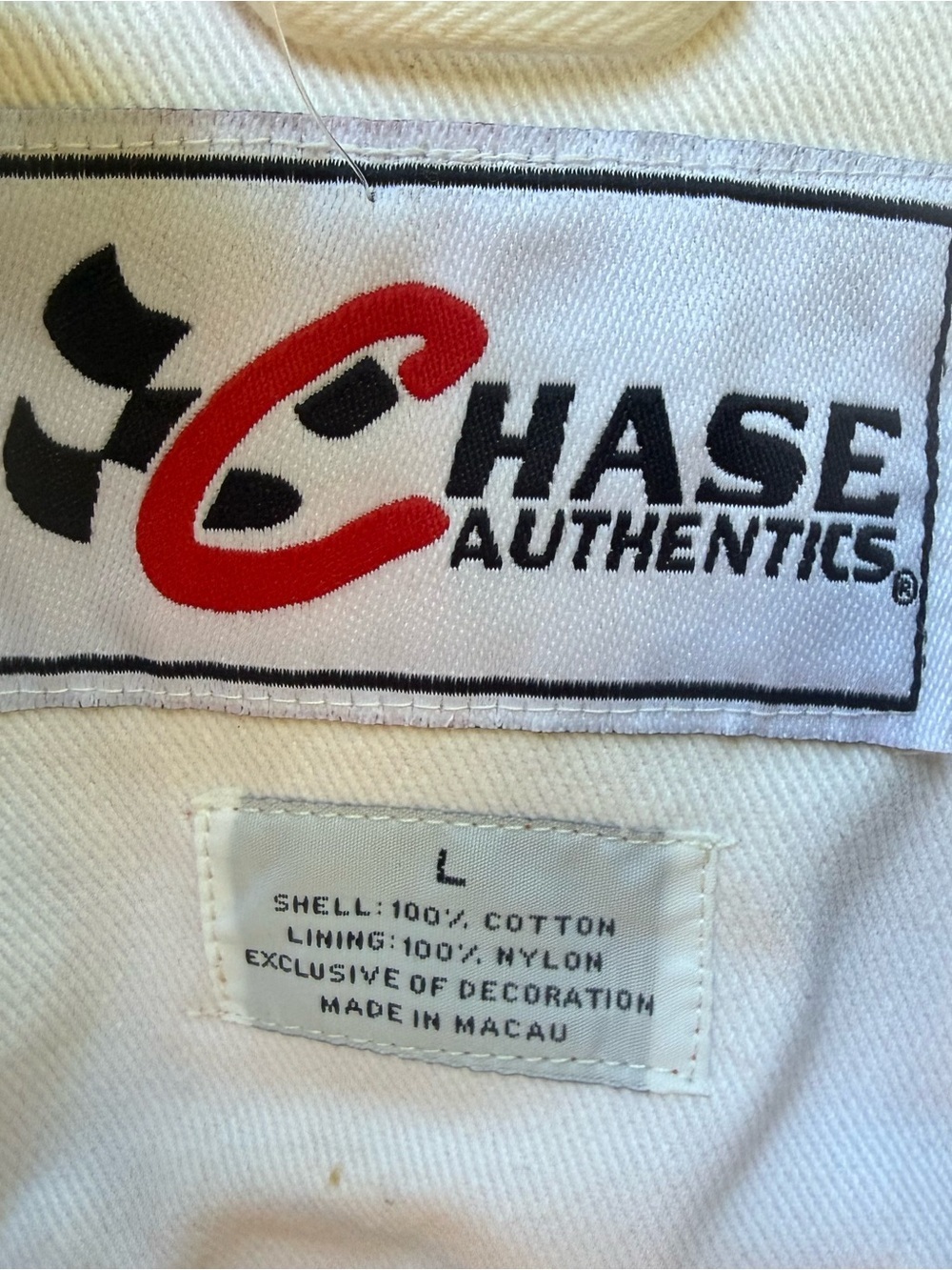 NWT Vintage 2004 Hooters NASCAR Chase Authentics Racing Jacket Size L Y2K - Picture 6 of 7